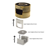 Billet Aluminium UPPER Dogbone Mount Insert, MK5/6 Volkswgen Golf GTI/R Audi 8P A3/S3 & 8J Audi TT/TTS/TTRS - 034 - 509 - 1040 - German Performance