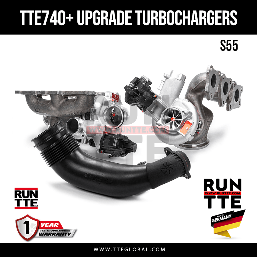 TTE740+ BMW S55 (M2c, M3, M4) UPGRADE TURBOCHARGERS - German Performance
