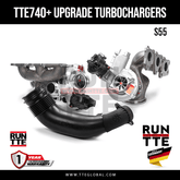 TTE740+ BMW S55 (M2c, M3, M4) UPGRADE TURBOCHARGERS - German Performance