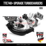 TTE740+ BMW S55 (M2c, M3, M4) UPGRADE TURBOCHARGERS - German Performance