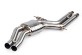 APR Catback Exhaust System with Center Muffler - 4.0 TFSI - C7 S6/S7 - German Performance