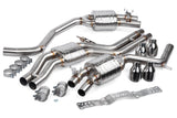 APR Catback Exhaust System with Center Muffler - 4.0 TFSI - C7 S6/S7 - German Performance