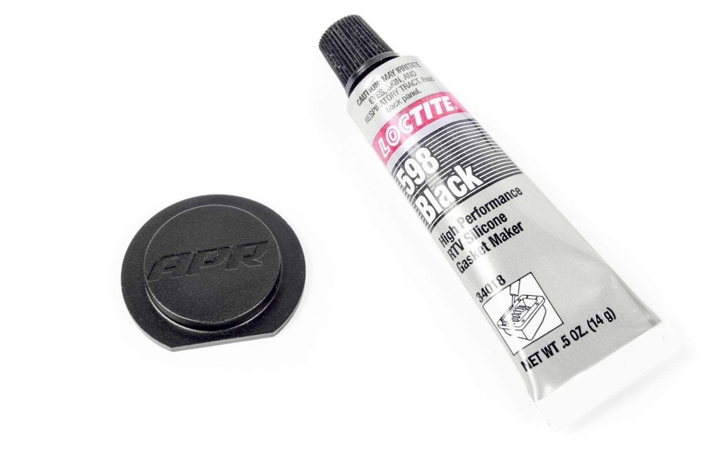 APR REAR WIPER DELETE KIT - BLACK - ALUMINIUM - German Performance