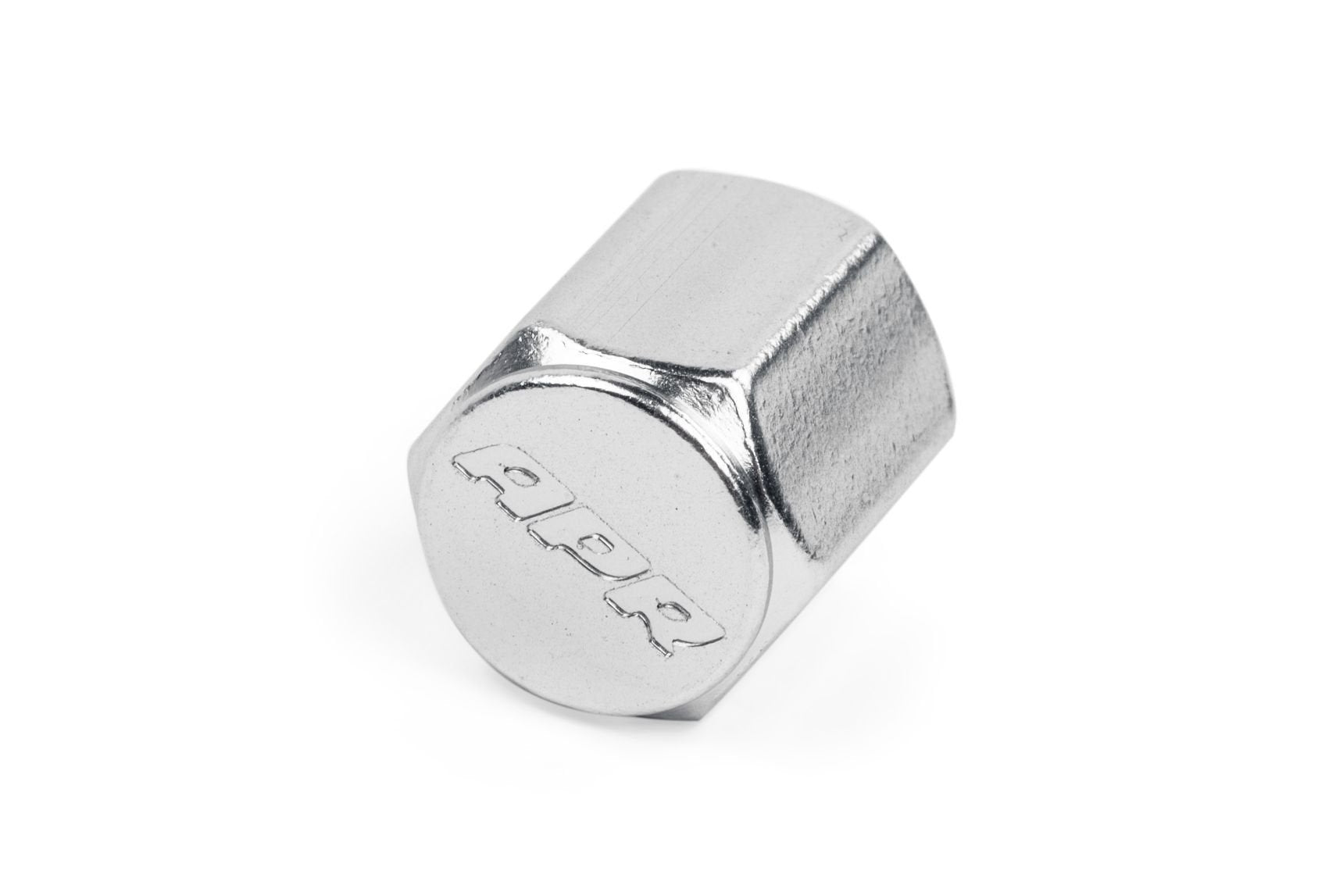 APR VALVE STEM CAPS, SILVER/GUNMETAL/BLACK PACK OF 4 Black - German Performance