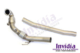 Invidia Down Pipe with High Flow Cat - Audi S3 8V/VW Golf R MK7, MK7.5 - German Performance