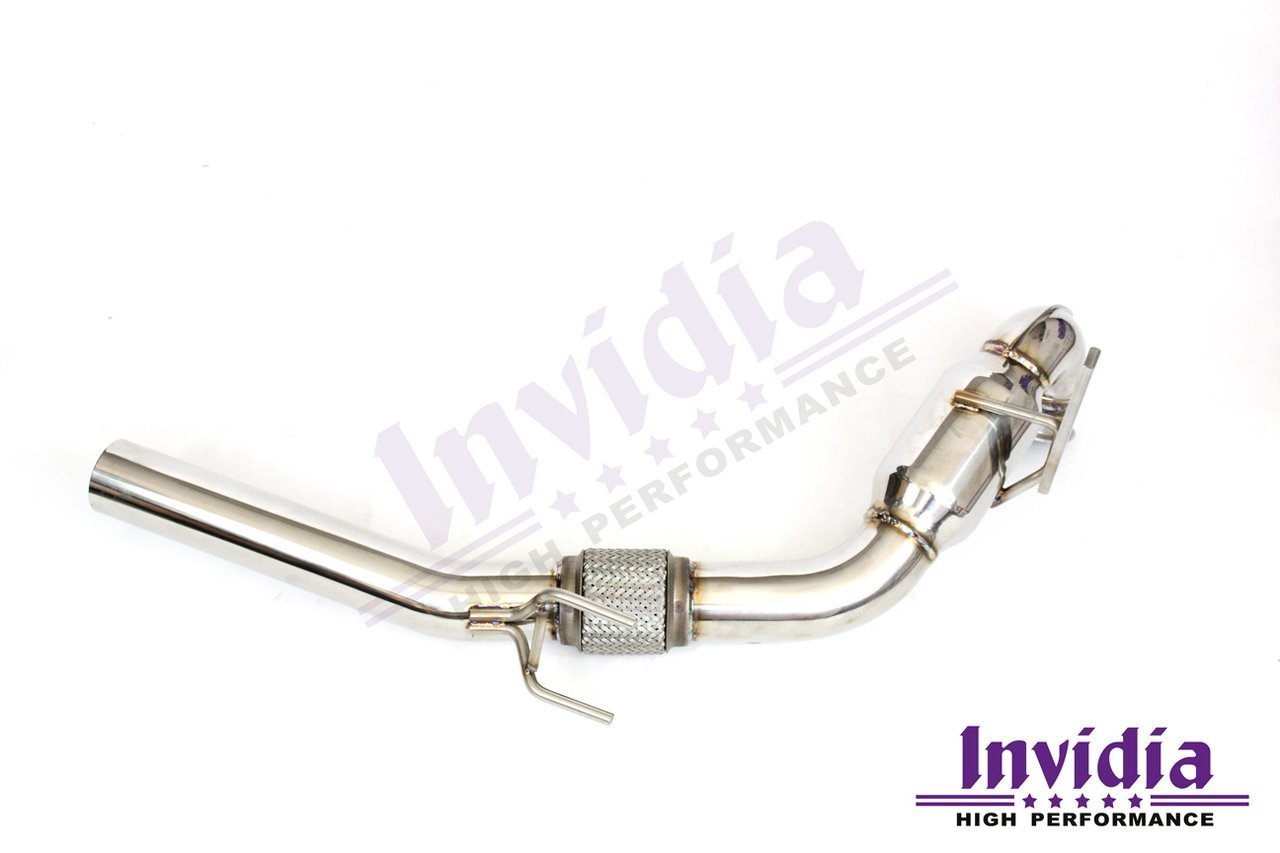 Invidia VW MK7/7.5 GTI Down Pipe with High Flow Cat - German Performance