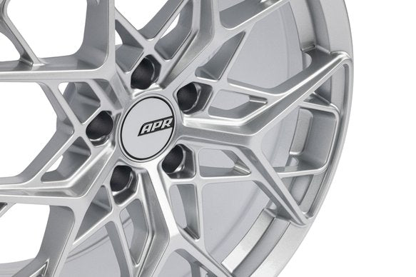 APR A02 FLOW FORMED WHEELS (19X8.5) (HYPER SILVER) (4 WHEELS) - German Performance