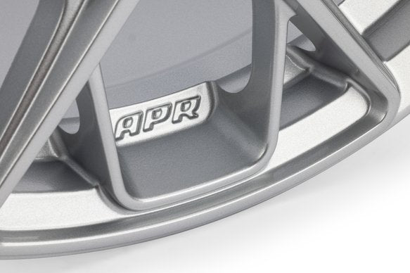 APR A02 FLOW FORMED WHEELS (19X8.5) (HYPER SILVER) (4 WHEELS) - German Performance