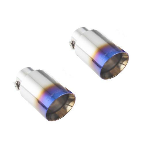 Xforce MK6/MK7 GTI 4″ANGLE CUT BLUE TIPS - German Performance