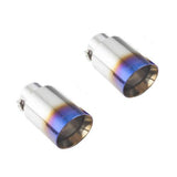 Xforce MK6/MK7 GTI 4″ANGLE CUT BLUE TIPS - German Performance
