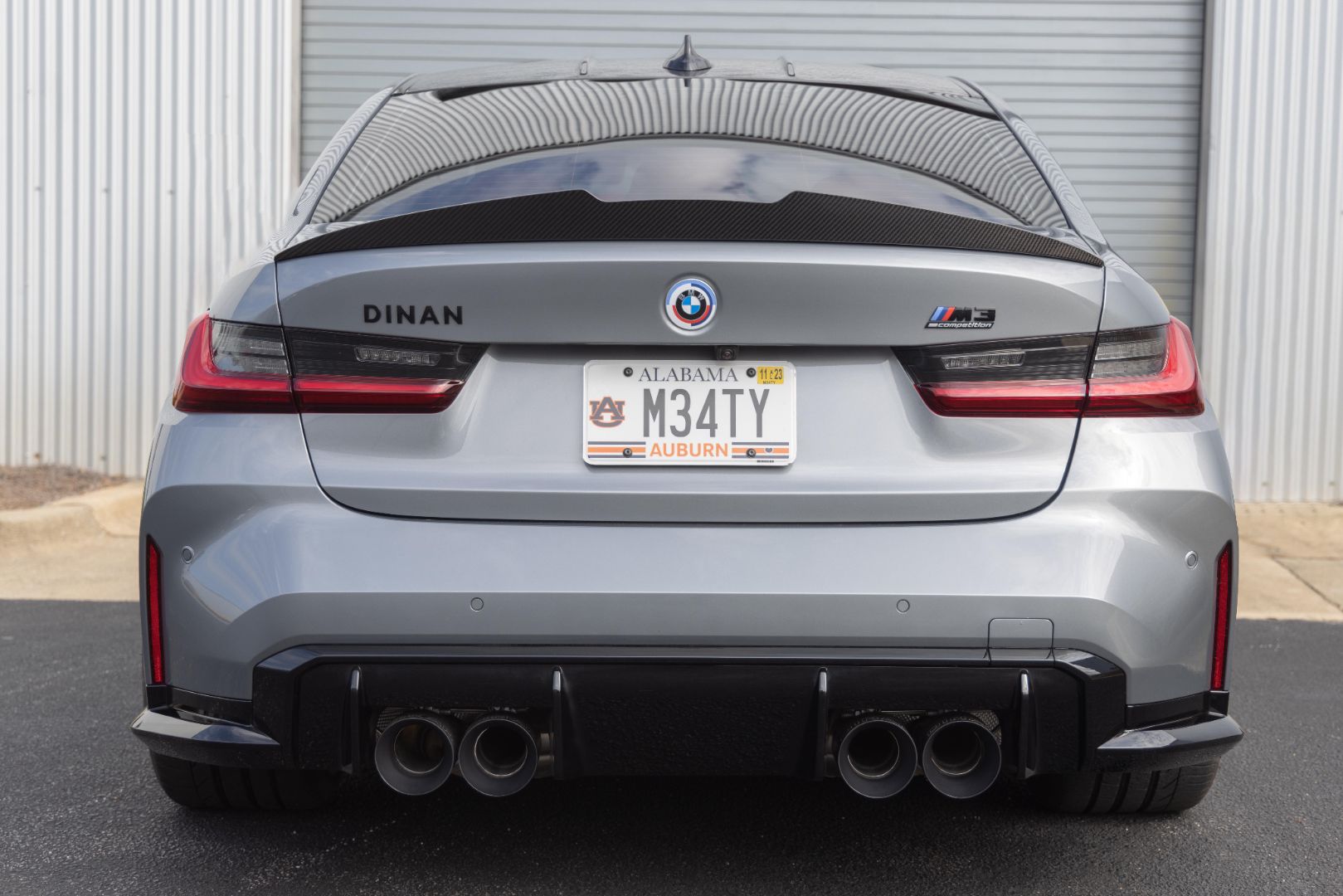 Dinan Valved Axle-Back Exhaust - 2021-2025 BMW M3/M4