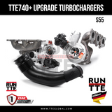 TTE740+ BMW S55 (M2c, M3, M4) UPGRADE TURBOCHARGERS