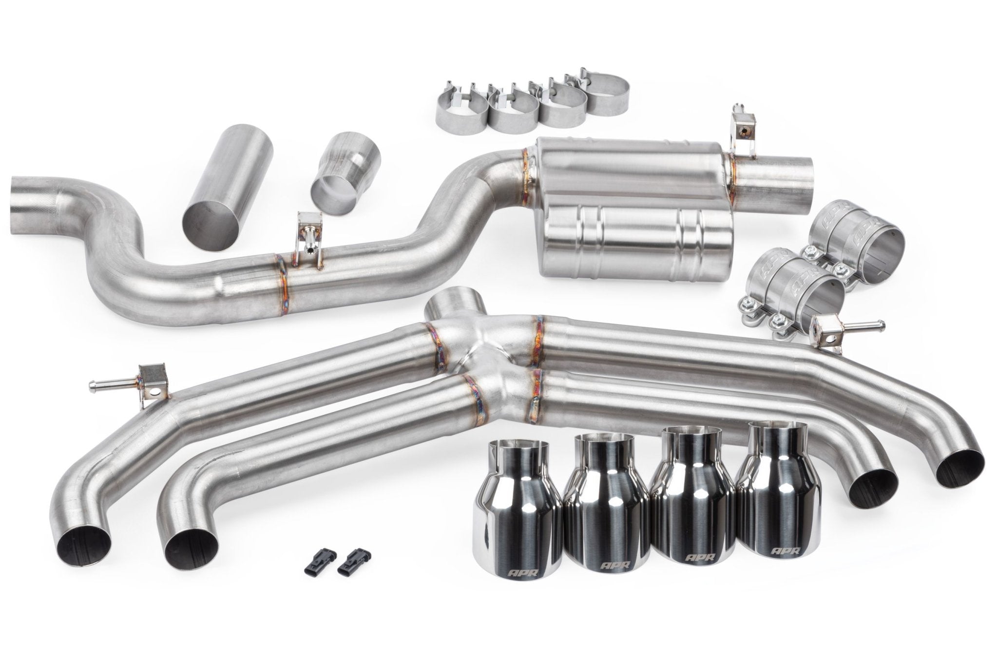 APR - APR MK7.5 R CATBACK EXHAUST SYSTEM (VALVELESS) - CBK0020 - German Performance