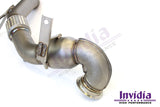 Invidia - Invidia Down Pipe with High Flow Cat - Audi S3 8V/VW Golf R MK7, MK7.5 - CP-HS14AS3DPC - German Performance