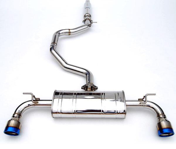 Invidia - Invidia Q300 VW MK7 GTI Cat Back Exhaust w/Ti Tips - CB-HS13GF7G3T - German Performance