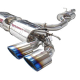 Invidia - Invidia R400 VW MK7.5R Valved Cat Back Exhaust w/Round Ti Tips - HS17GFR75GV4RT - German Performance