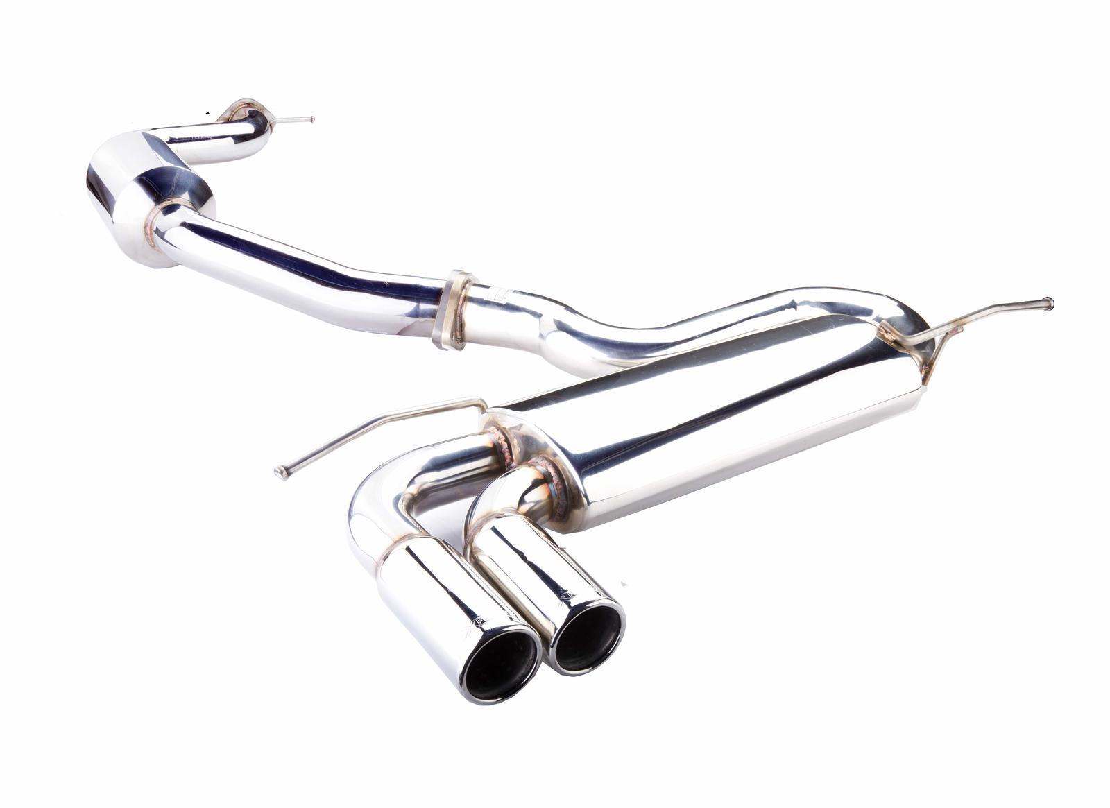 Xforce - Xforce MK5 GTI 3″ CATBACK SYSTEM WITH TWIN 3 TIPS - ES-VW02-CBS - German Performance