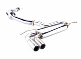 Xforce - Xforce MK5 GTI 3″ CATBACK SYSTEM WITH TWIN 3 TIPS - ES-VW02-CBS - German Performance