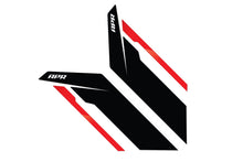Load image into Gallery viewer, APR - APR SIDEBURN STICKERS (BLACK/RED/SILVER). - PM100332 - German Performance