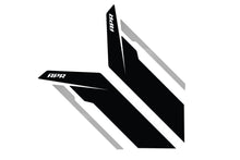 Load image into Gallery viewer, APR - APR SIDEBURN STICKERS (BLACK/RED/SILVER). - PM100334 - German Performance