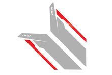 Load image into Gallery viewer, APR - APR SIDEBURN STICKERS (BLACK/RED/SILVER). - PM100333 - German Performance