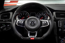 Load image into Gallery viewer, APR - APR STEERING WHEEL - CARBON FIBER &amp; PERFORATED LEATHER - MK7 GTI - RED - MS100201 - German Performance